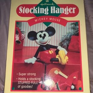 Vintage Mickey Mouse Stocking Hanger